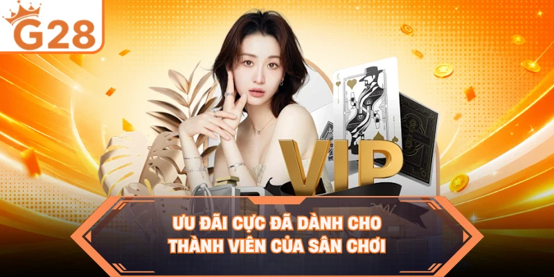 Ưu đãi cực đã dành cho thành viên của sân chơi